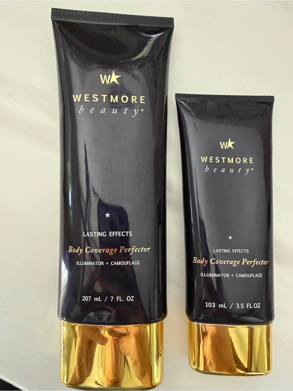 Westmore Beauty Body Coverage Perfector illuminator plus camouflage 7 & 3.5 fl